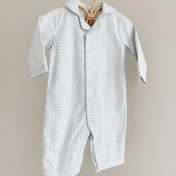 Classic PJ Suit, blue gingham