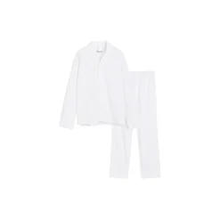 Classic Pyjamas Waffle, white