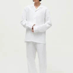 Classic Pyjamas Waffle, white