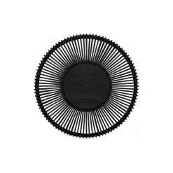 Clava Up Wood Wall/Ceiling Light, black oak