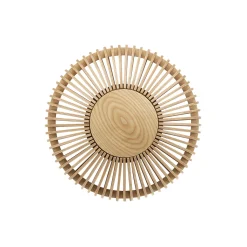 Clava Up Wood Wall/Ceiling Light, oak