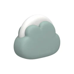 Cloudy natlampe, dusty green