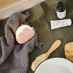 Cloudy natlampe, dusty rose