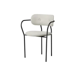Coco Dining Armchair, Eero Special 106/black matt