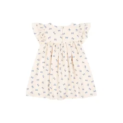 Coco Dress, bow bleu