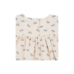 Coco Dress, bow bleu