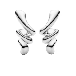 Coil Earrings Small, sølv