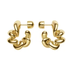 Coil Hoops Medium, guld