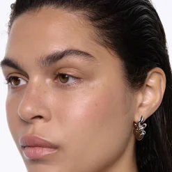 Coil Hoops Medium, sølv