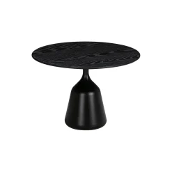 Coin Side Table, black oak