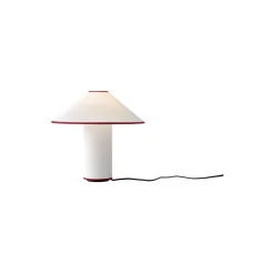 Colette ATD6 Table Lamp, white/merlot