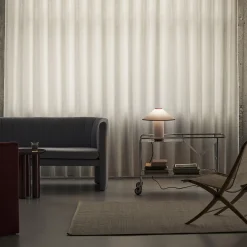 Colette ATD6 Table Lamp, white/merlot