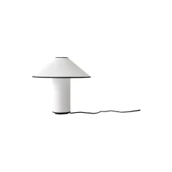 Colette ATD6 Table Lamp, white/merlot