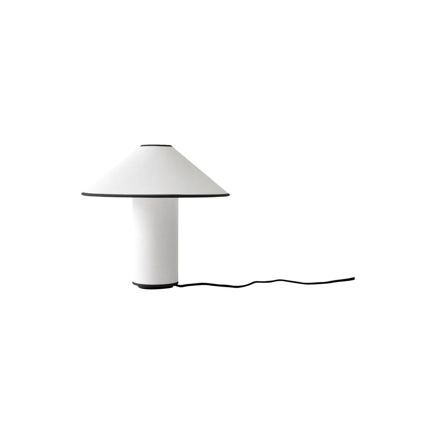 Colette ATD6 Table Lamp, white/merlot
