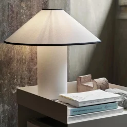 Colette ATD6 Table Lamp, white/merlot