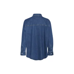 CollettePW Shirt, medium blue denim