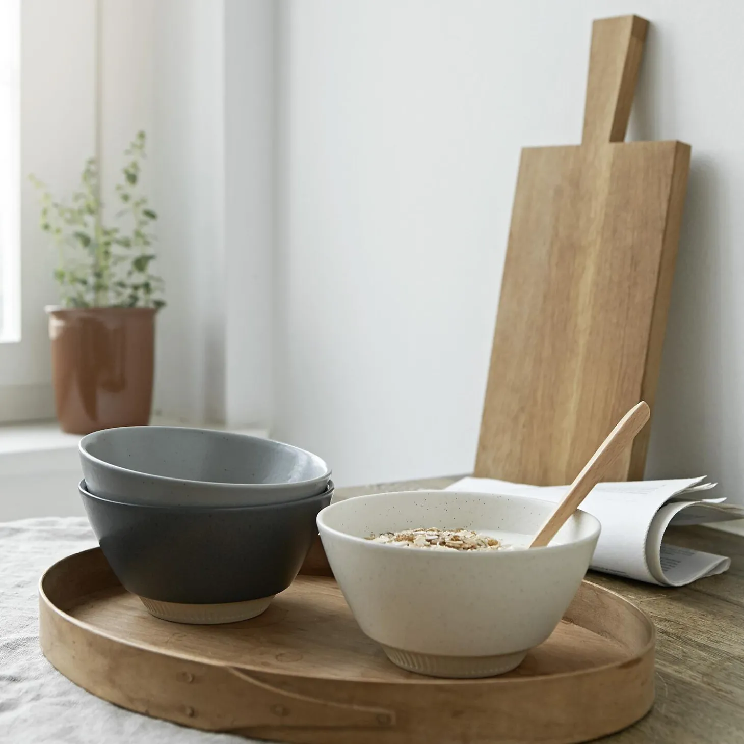 Colorit skål Ø 14 cm, dark grey