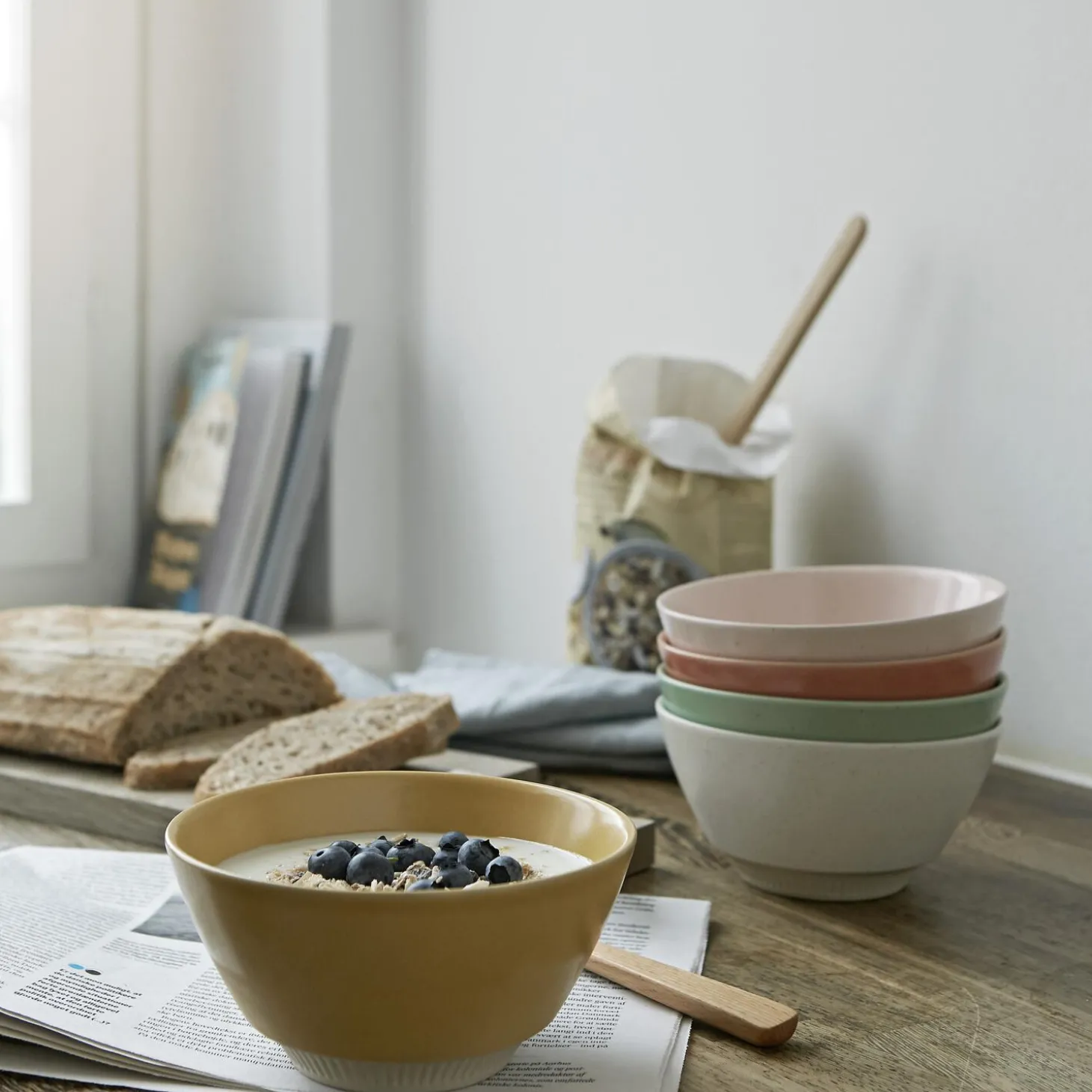 Colorit skål Ø 14 cm, yellow