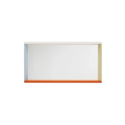 Colour Frame Mirror Medium, blue/orange