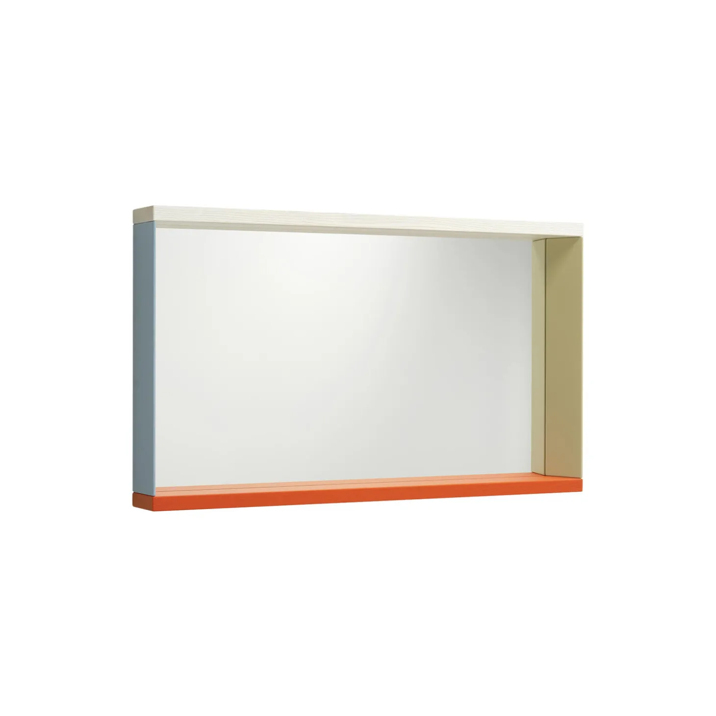 Colour Frame Mirror Medium, blue/orange