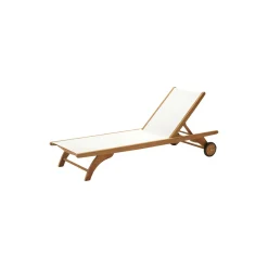 Columbus Sunbed, white