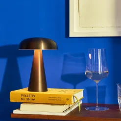 Como SC53 transportabel bordlampe, bronzed brass