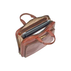 Computertaske, dark brown