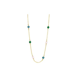 CONFETTI HALSKÆDE, forgyldt