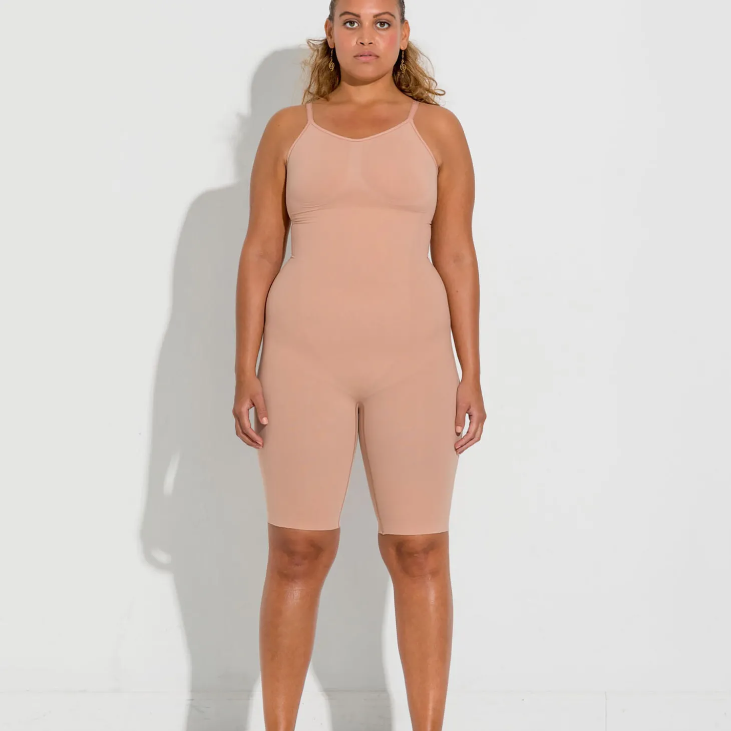 Contour Shapewear Bodysuit, tan