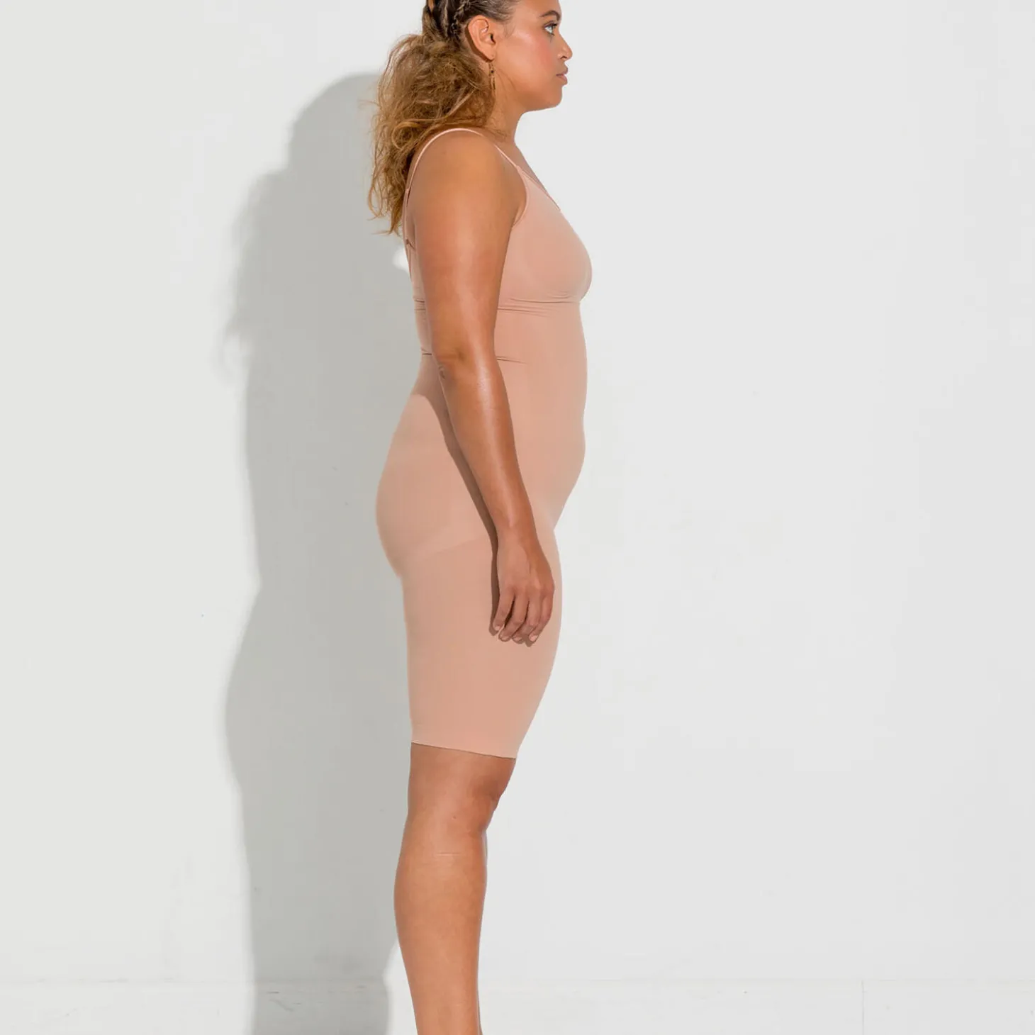 Contour Shapewear Bodysuit, tan