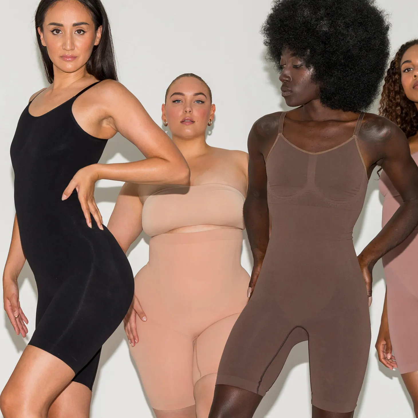 Contour Shapewear Bodysuit, tan