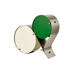 Coppia Table Lamp, ivory/clover