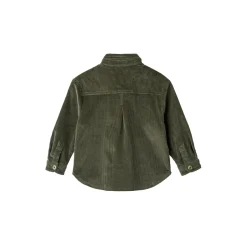 Corduroy Overshirt, dark green