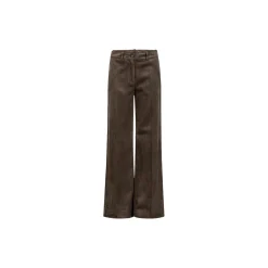 Corduroy suit pants - Petra fit, dove grey