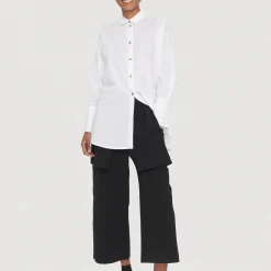 Core cotton stor skjorte, white