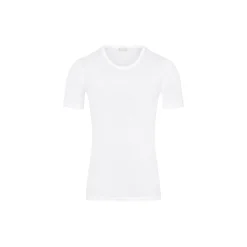 Cotton Pure Short Sleeve Shirt, white