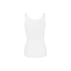 Cotton Seamless Tank Top, white