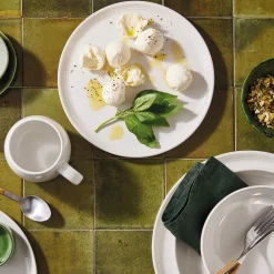 Coupe frokosttallerken 22 cm, white