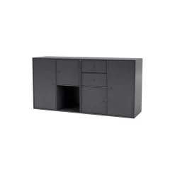 COUPLE bred skænk, 36 coal