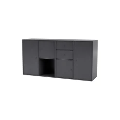 COUPLE bred skænk, 36 coal