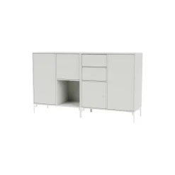 COUPLE bred skænk med ben i krom, 09 nordic