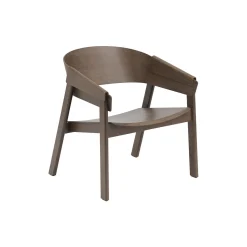 Cover Lounge Chair, stained dark brown