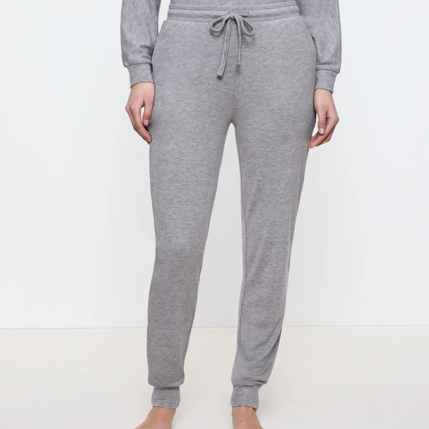 Cozy Comfort Cozy Trouser X, medium grey melange
