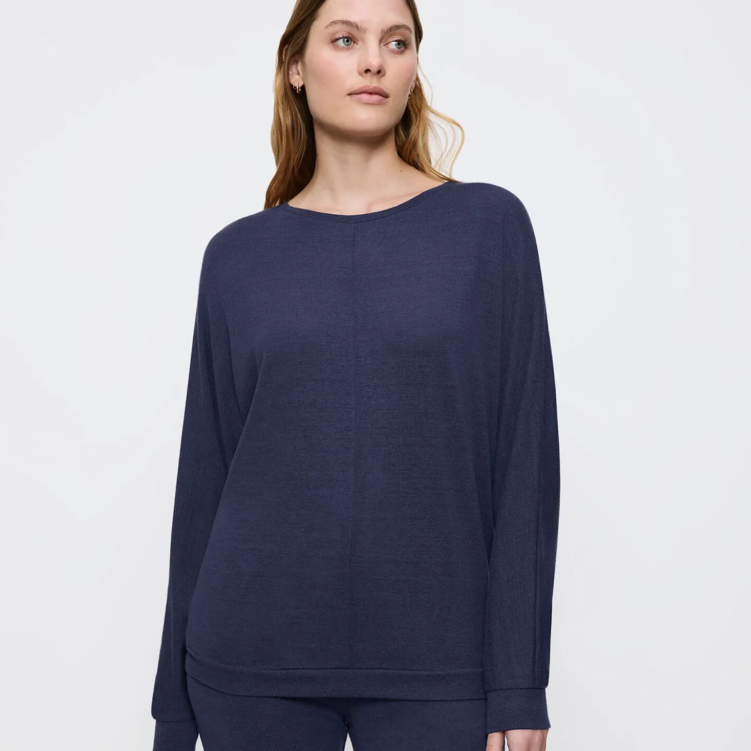 Cozy Comfort Top X, blue - dark combination