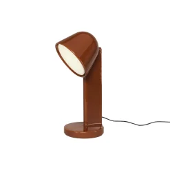 Céramique Down bordlampe, rust red