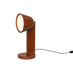 Céramique Side bordlampe, rust red