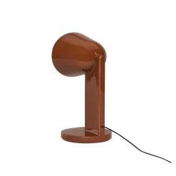 Céramique Side bordlampe, rust red