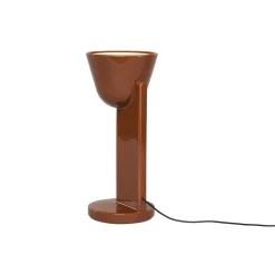 Céramique Up bordlampe, rust red