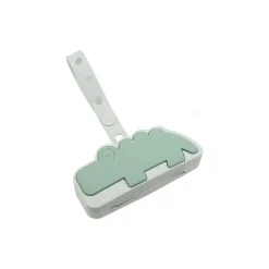Croco silikone sutteholder, green