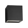 CUBE Down væglampe, sort